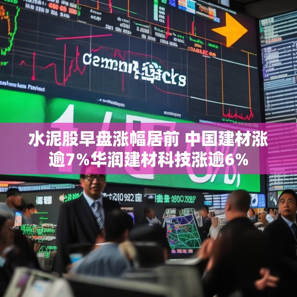 水泥股早盘涨幅居前 中国建材涨逾7%华润建材科技涨逾6%