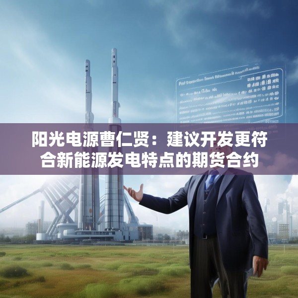 阳光电源曹仁贤：建议开发更符合新能源发电特点的期货合约