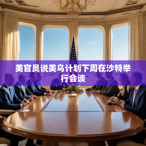 美官员说美乌计划下周在沙特举行会谈