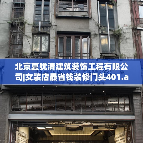 北京夏犹清建筑装饰工程有限公司|女装店最省钱装修门头401.a277b278c281fgy.288fds