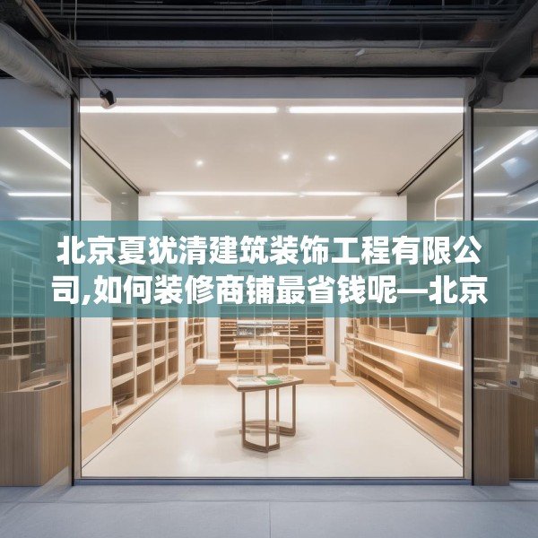 北京夏犹清建筑装饰工程有限公司,如何装修商铺最省钱呢—北京夏犹清建筑装饰工程有限公司550.a426b427c430fgy.437sdA