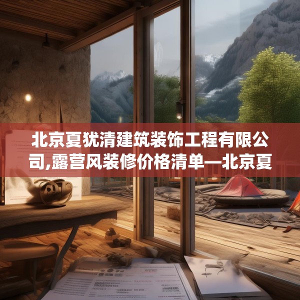 北京夏犹清建筑装饰工程有限公司,露营风装修价格清单—北京夏犹清建筑装饰工程有限公司520.a396b397c400fgy.407dewqe