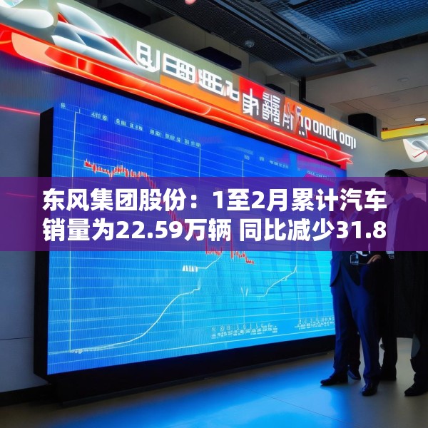 东风集团股份：1至2月累计汽车销量为22.59万辆 同比减少31.8%