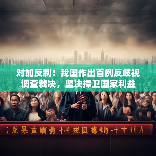 对加反制！我国作出首例反歧视调查裁决，坚决捍卫国家利益
