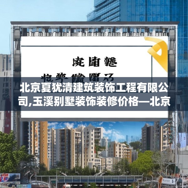 北京夏犹清建筑装饰工程有限公司,玉溪别墅装饰装修价格—北京夏犹清建筑装饰工程有限公司572.a448b449c452fgy.459xczxv