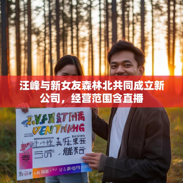 汪峰与新女友森林北共同成立新公司，经营范围含直播