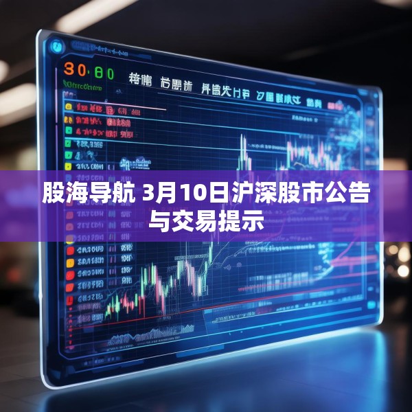 股海导航 3月10日沪深股市公告与交易提示