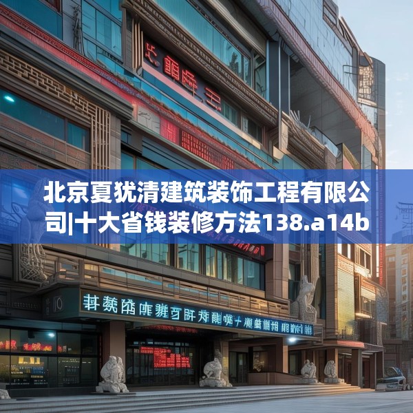 北京夏犹清建筑装饰工程有限公司|十大省钱装修方法138.a14b15c18fgy.25lkjl