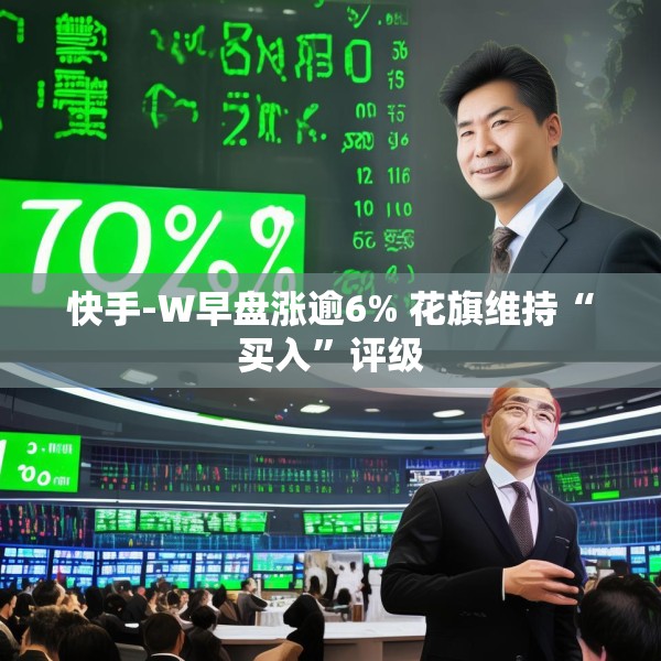 快手-W早盘涨逾6% 花旗维持“买入”评级