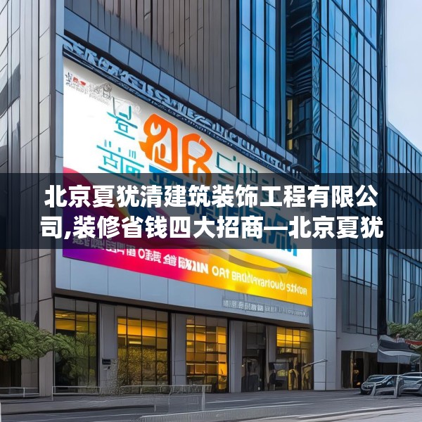 北京夏犹清建筑装饰工程有限公司,装修省钱四大招商—北京夏犹清建筑装饰工程有限公司488.a364b365c368fgy.37576664