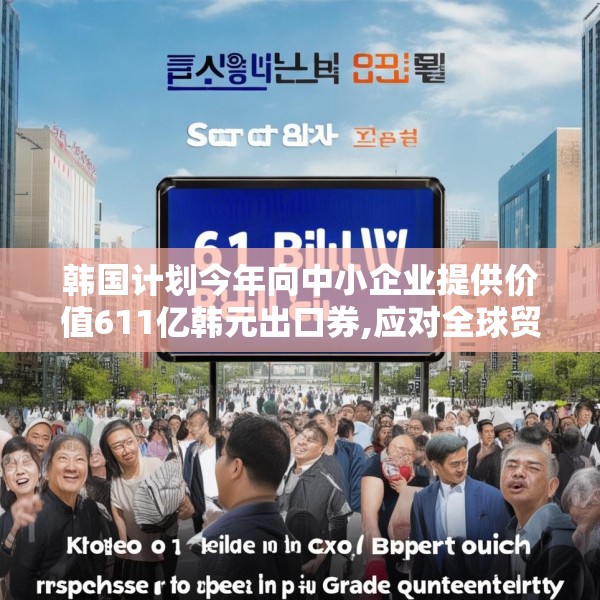 韩国计划今年向中小企业提供价值611亿韩元出口券,应对全球贸易不确定性
