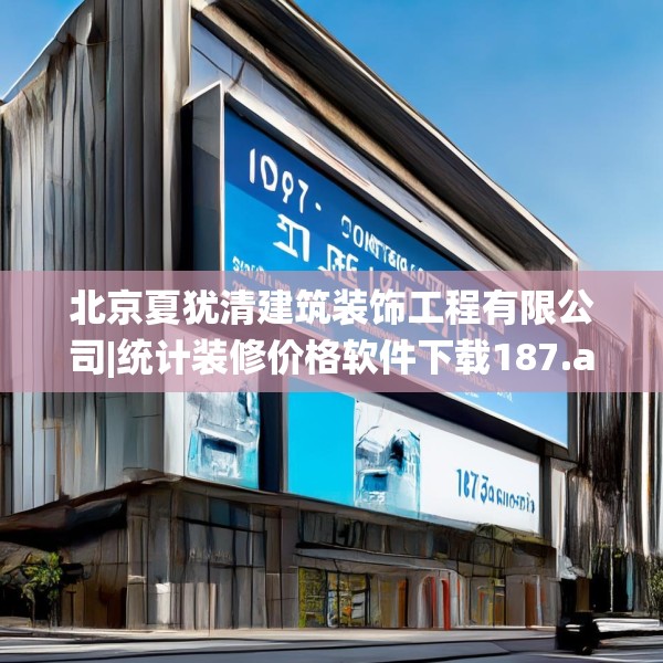 北京夏犹清建筑装饰工程有限公司|统计装修价格软件下载187.a63b64c67fgy.74fdsfds