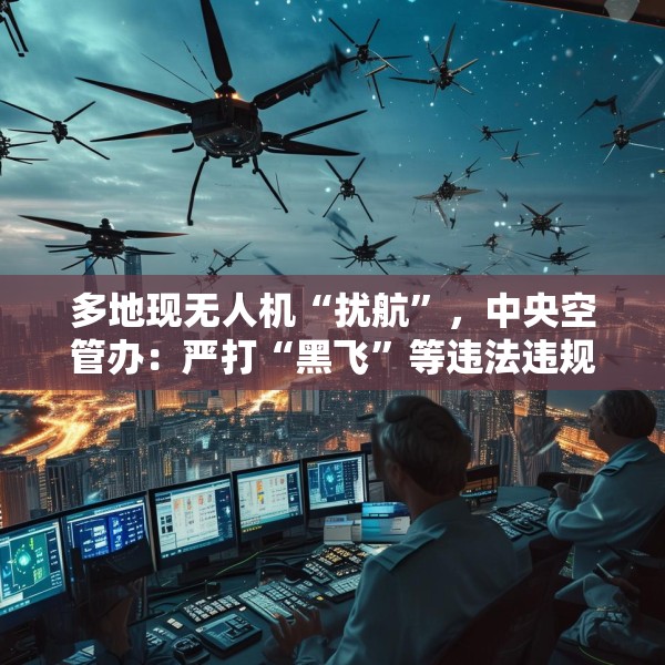 多地现无人机“扰航”，中央空管办：严打“黑飞”等违法违规行为