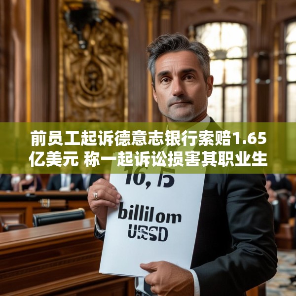 前员工起诉德意志银行索赔1.65亿美元 称一起诉讼损害其职业生涯