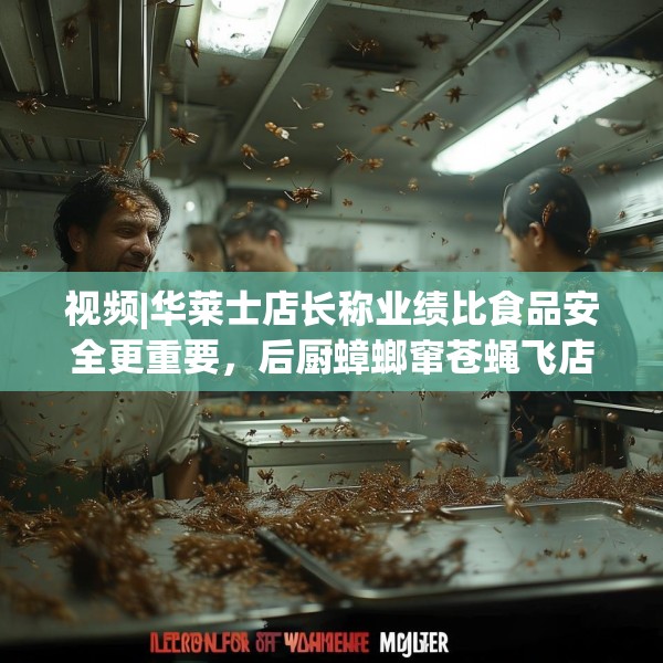 视频|华莱士店长称业绩比食品安全更重要，后厨蟑螂窜苍蝇飞店员漠视