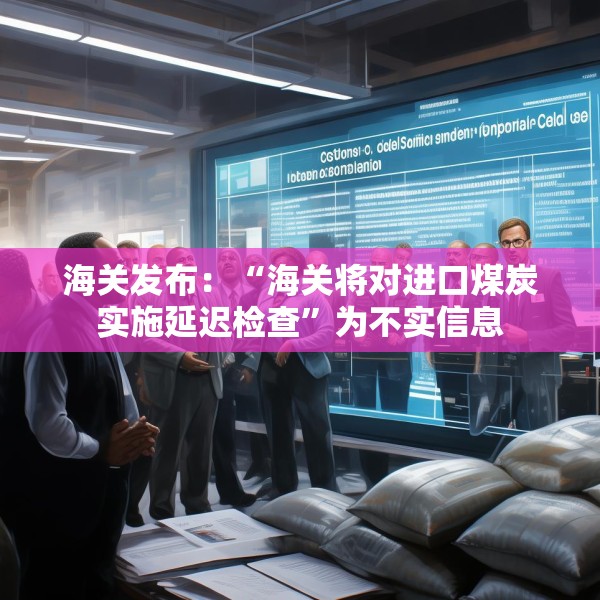 海关发布：“海关将对进口煤炭实施延迟检查”为不实信息