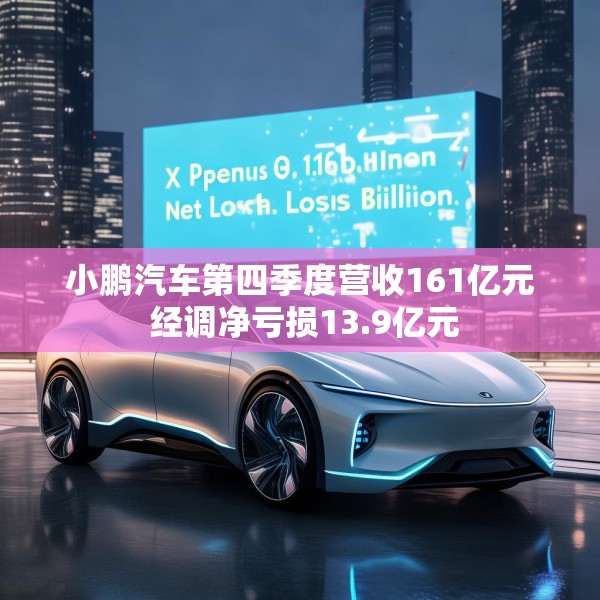 小鹏汽车第四季度营收161亿元 经调净亏损13.9亿元