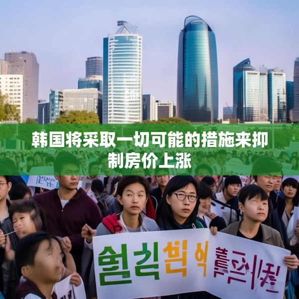 韩国将采取一切可能的措施来抑制房价上涨