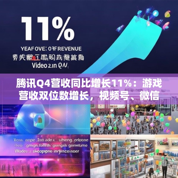 腾讯Q4营收同比增长11%：游戏营收双位数增长，视频号、微信小店等业务贡献增加