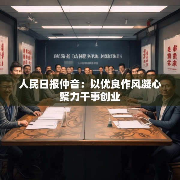人民日报仲音：以优良作风凝心聚力干事创业