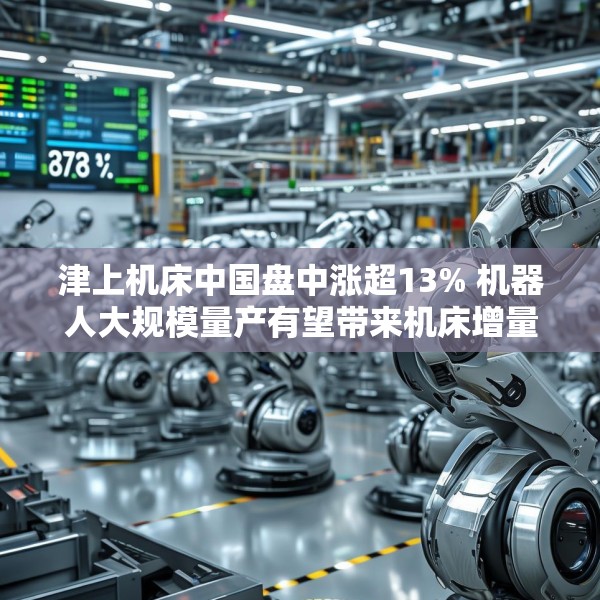 津上机床中国盘中涨超13% 机器人大规模量产有望带来机床增量