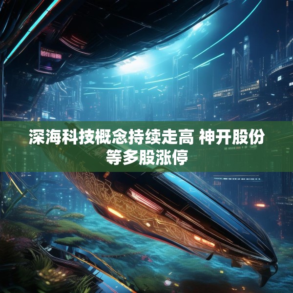 深海科技概念持续走高 神开股份等多股涨停