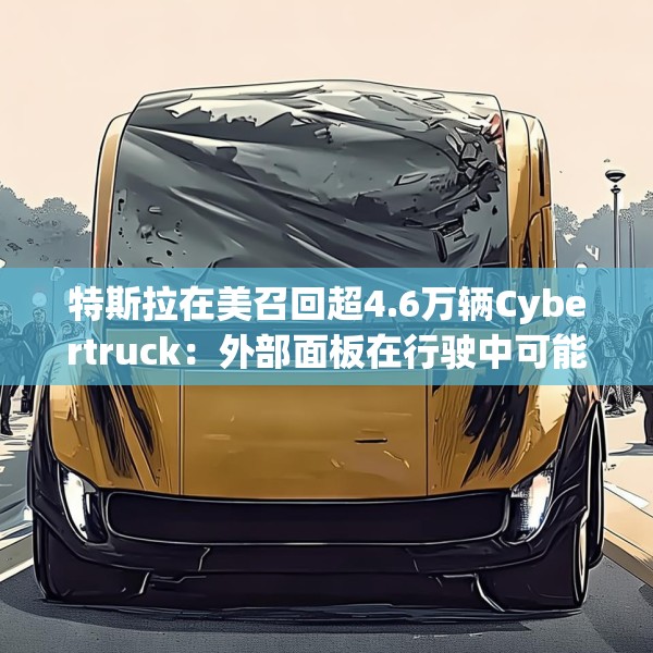 特斯拉在美召回超4.6万辆Cybertruck：外部面板在行驶中可能脱落