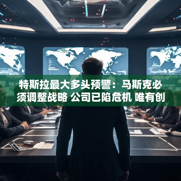 特斯拉最大多头预警：马斯克必须调整战略 公司已陷危机 唯有创始人回归可破局