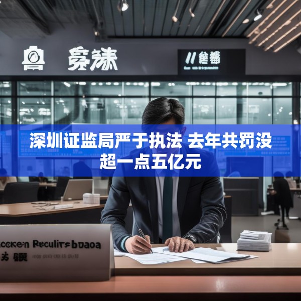 深圳证监局严于执法 去年共罚没超一点五亿元