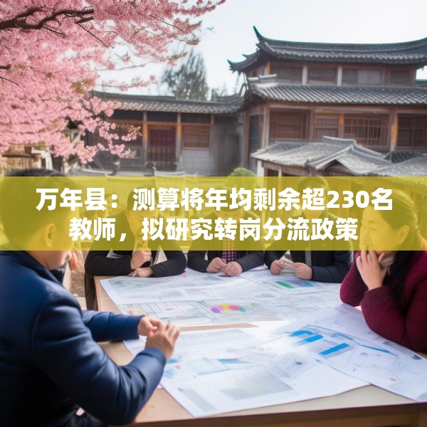 万年县：测算将年均剩余超230名教师，拟研究转岗分流政策