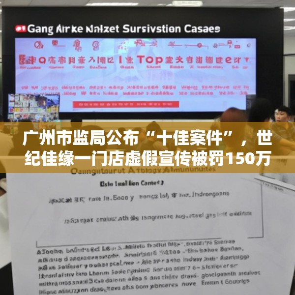 广州市监局公布“十佳案件”，世纪佳缘一门店虚假宣传被罚150万元