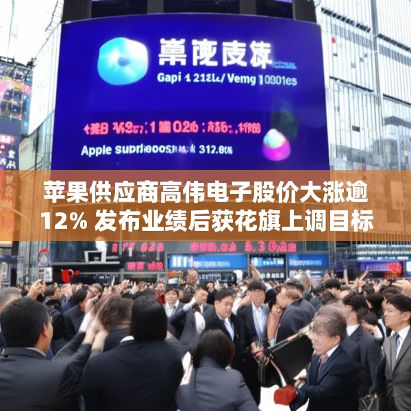 苹果供应商高伟电子股价大涨逾12% 发布业绩后获花旗上调目标价