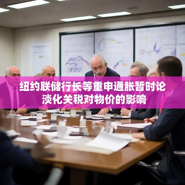 纽约联储行长等重申通胀暂时论 淡化关税对物价的影响
