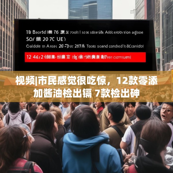 视频|市民感觉很吃惊，12款零添加酱油检出镉 7款检出砷