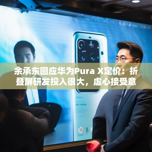余承东回应华为Pura X定价：折叠屏研发投入很大，虚心接受意见
