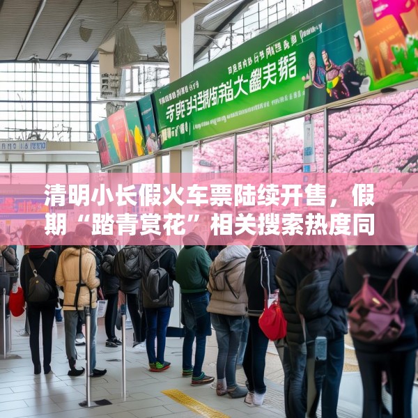 清明小长假火车票陆续开售，假期“踏青赏花”相关搜索热度同比上涨46%