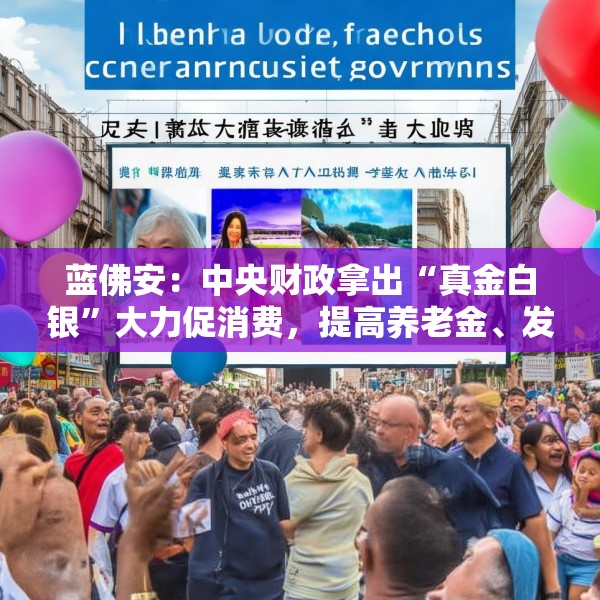 蓝佛安：中央财政拿出“真金白银”大力促消费，提高养老金、发放育儿补贴等增强消费能力