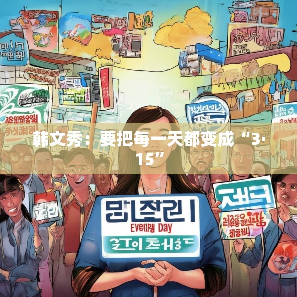 韩文秀：要把每一天都变成“3·15”