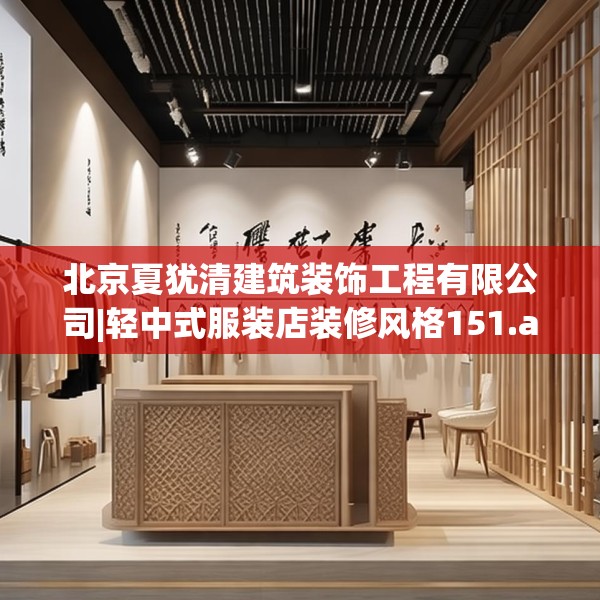 北京夏犹清建筑装饰工程有限公司|轻中式服装店装修风格151.a27b28c31fgy.38fdsfds