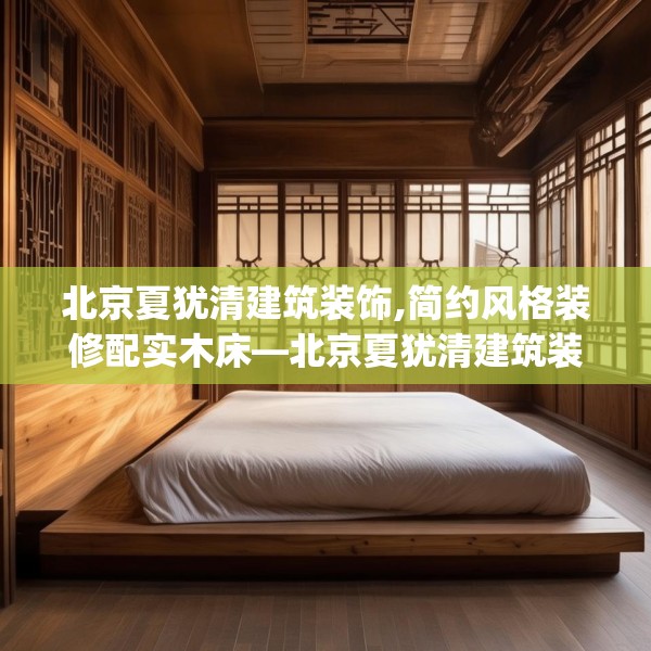 北京夏犹清建筑装饰,简约风格装修配实木床—北京夏犹清建筑装饰493.a369b370c373fgy.380fdsfds