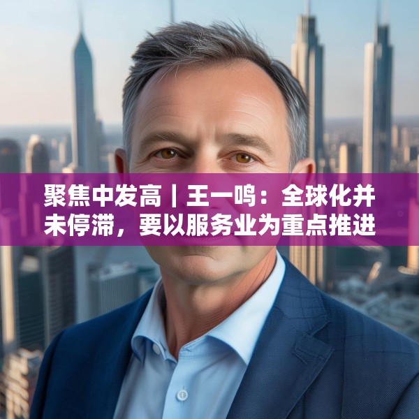 聚焦中发高｜王一鸣：全球化并未停滞，要以服务业为重点推进制度型开放