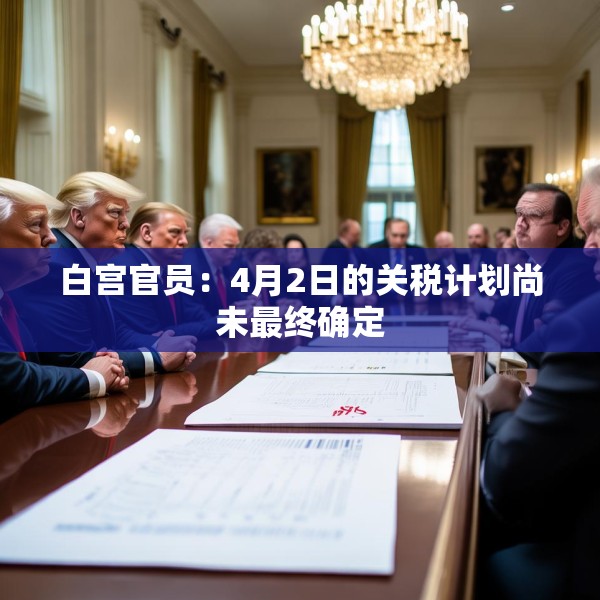 白宫官员：4月2日的关税计划尚未最终确定