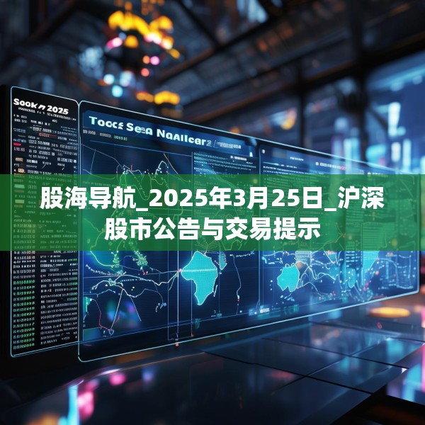 股海导航_2025年3月25日_沪深股市公告与交易提示