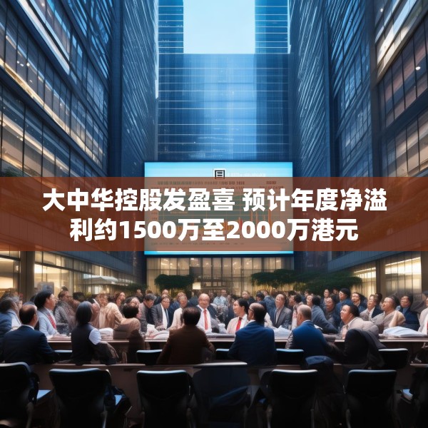 大中华控股发盈喜 预计年度净溢利约1500万至2000万港元