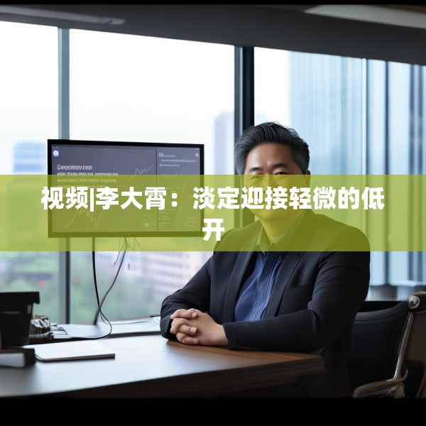 视频|李大霄：淡定迎接轻微的低开