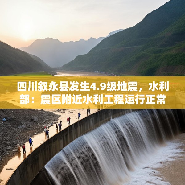 四川叙永县发生4.9级地震，水利部：震区附近水利工程运行正常