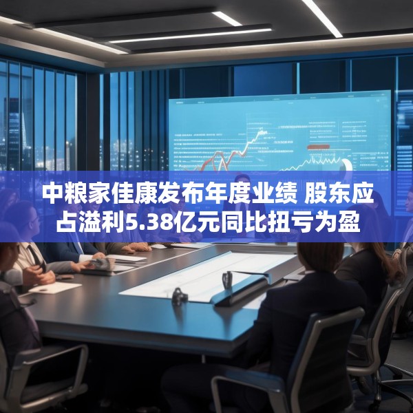 中粮家佳康发布年度业绩 股东应占溢利5.38亿元同比扭亏为盈