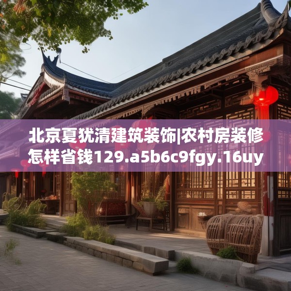 北京夏犹清建筑装饰|农村房装修怎样省钱129.a5b6c9fgy.16uyk