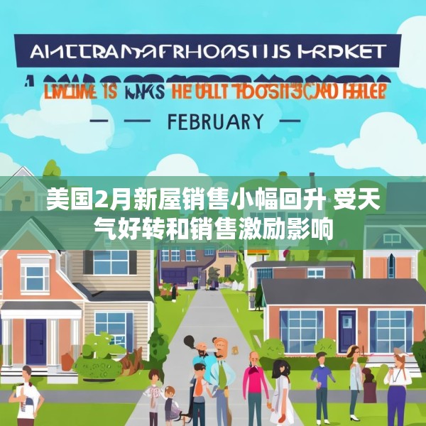 美国2月新屋销售小幅回升 受天气好转和销售激励影响