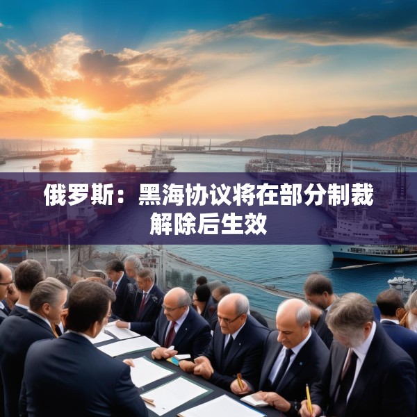 俄罗斯：黑海协议将在部分制裁解除后生效